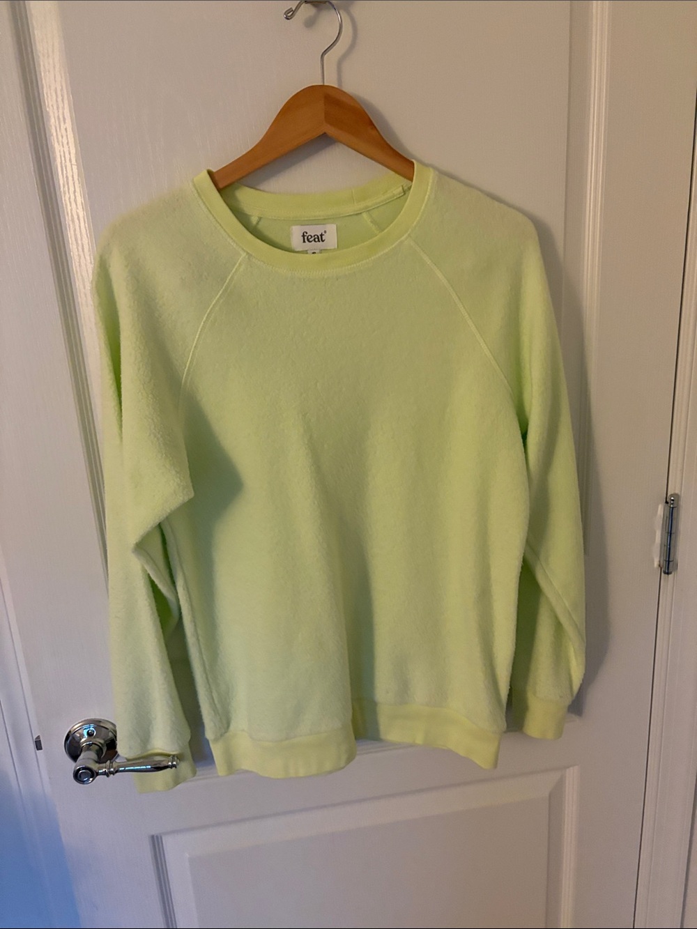 Feat Pale Lime Crewneck Sweatshirt